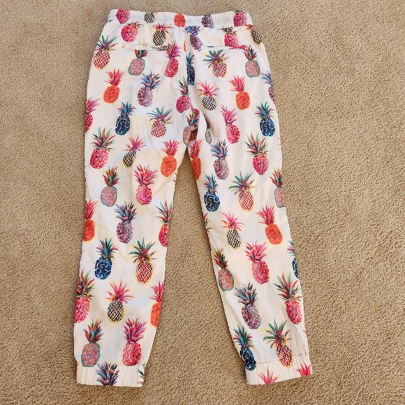 NWOT J. Crew Seaside Pants in Ratti Painted Pineapple SUMMER - Picture 6 of 12